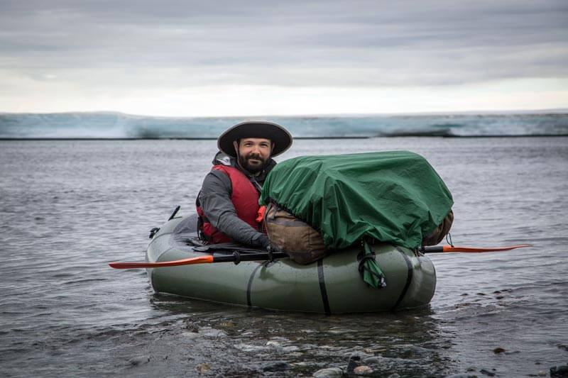 pack rafting in the arctic national wildlife refuge, Alaska