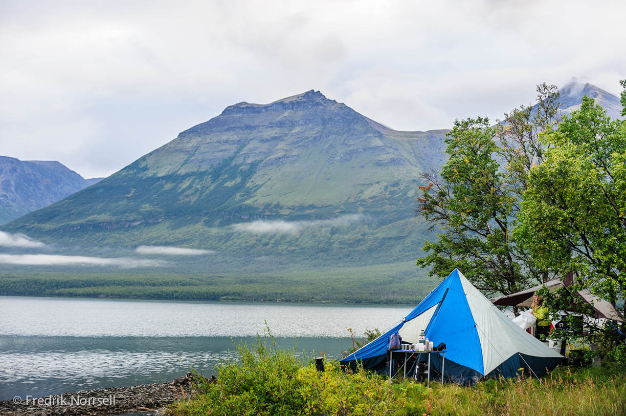 Camping in Katmai National Park