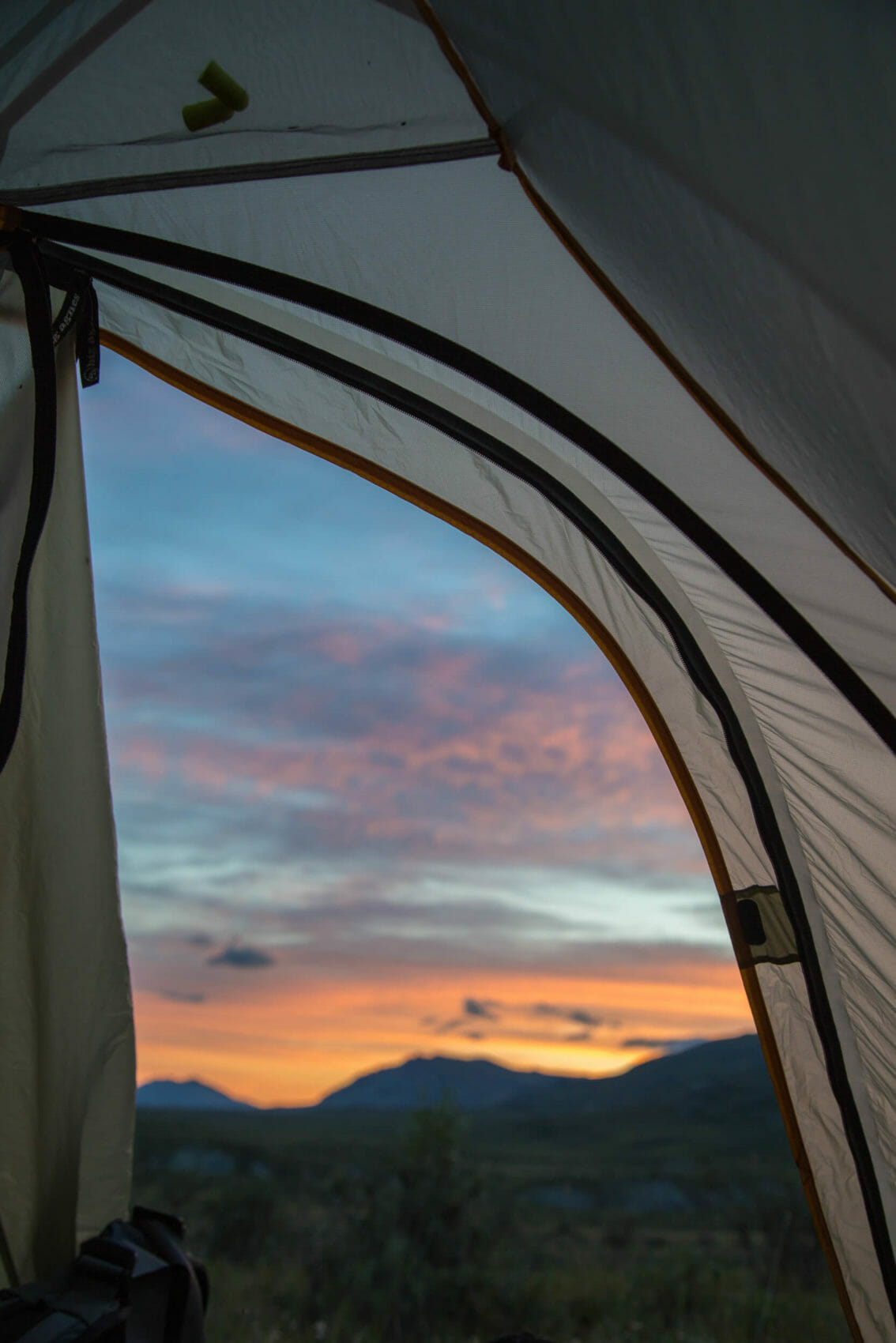 Camping in Gates of the Arctic National Park, Noatak River