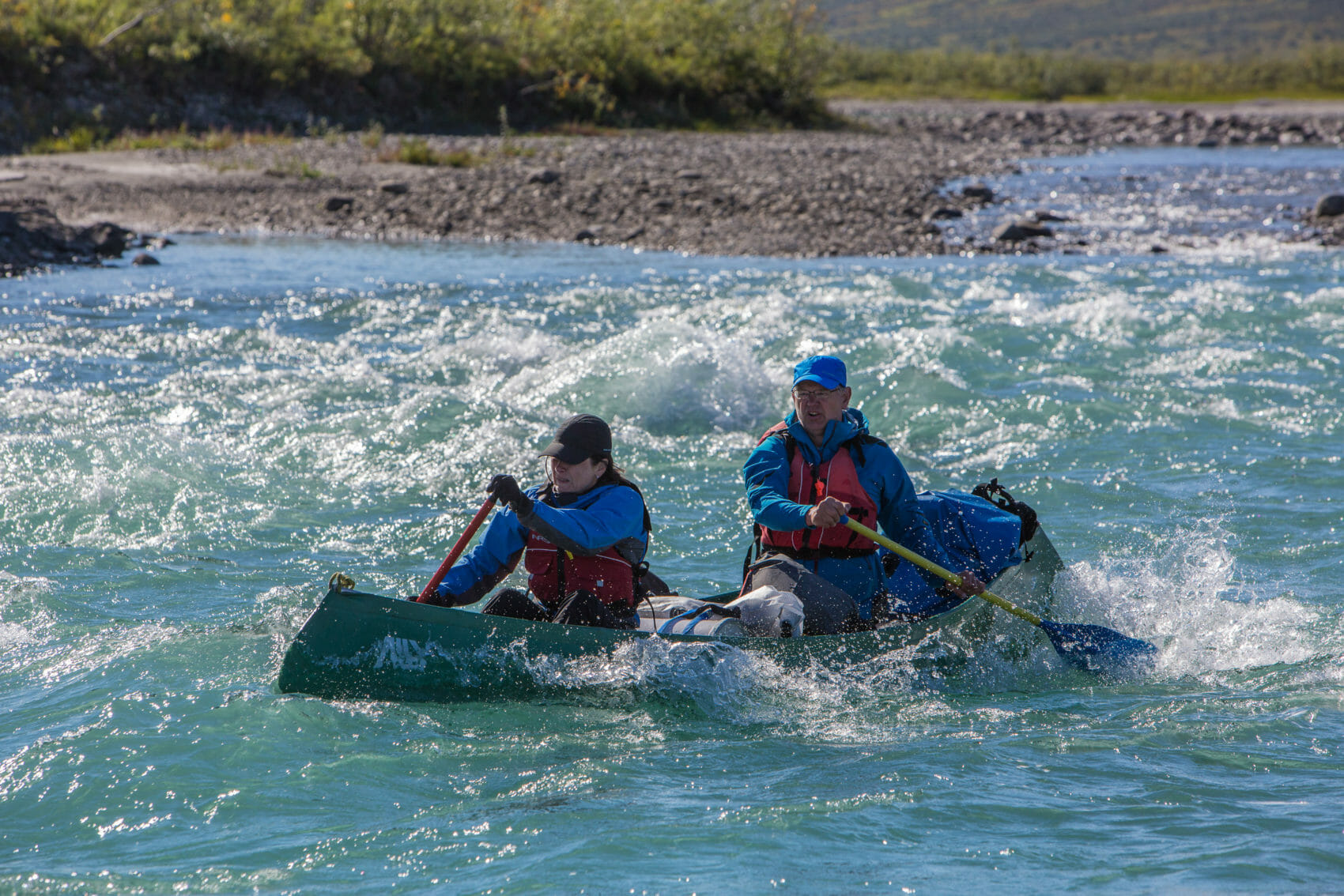 Canoeing in Gates of the Arctic National Park