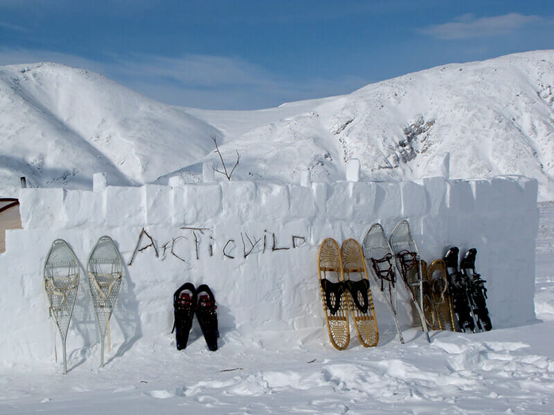 Winter Camp in Arctic Alaska