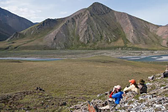 hiking in the arctic refuge