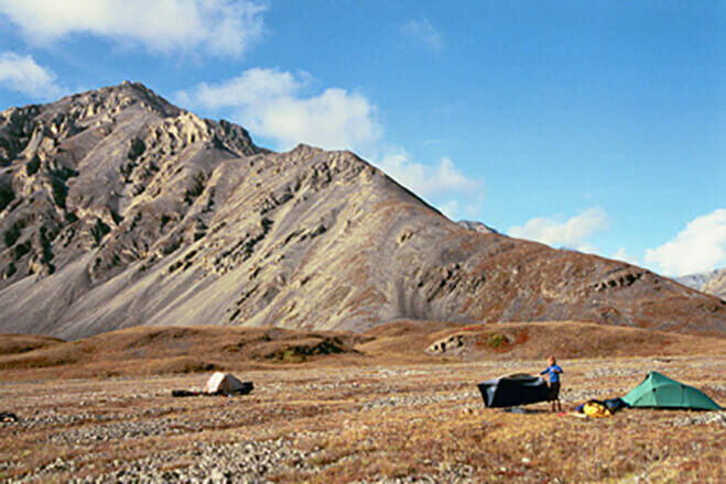 Camping in the Arctic National Wildlife Refuge