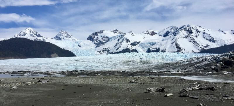 La Perouse Glacier in Glacier Bay