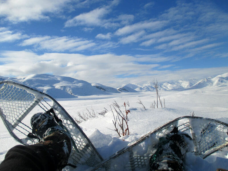 Snowshoeing in Alaska's Brooks Range