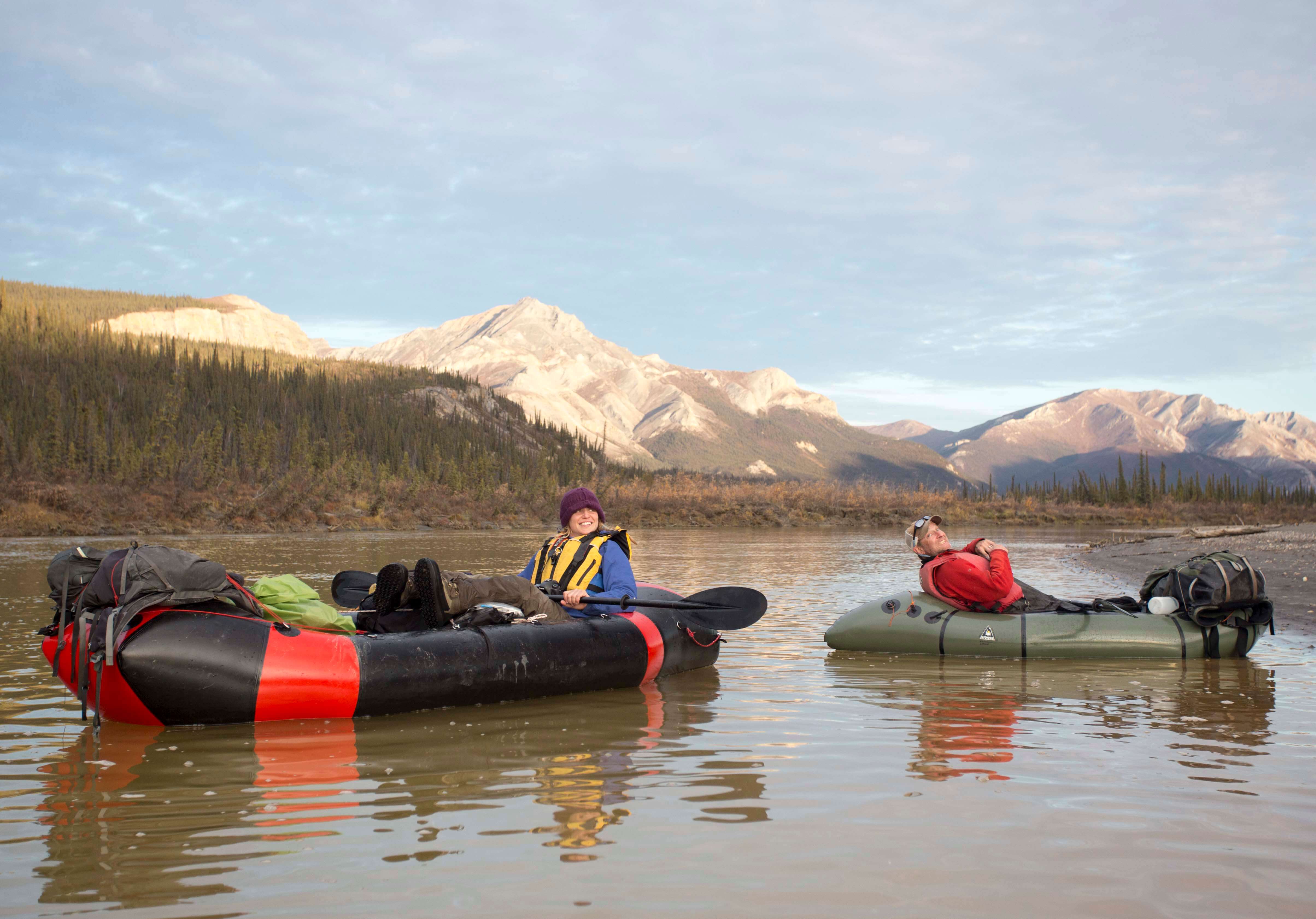 Packrafting in Gates of the Arctic kentape photo Arctic Wild