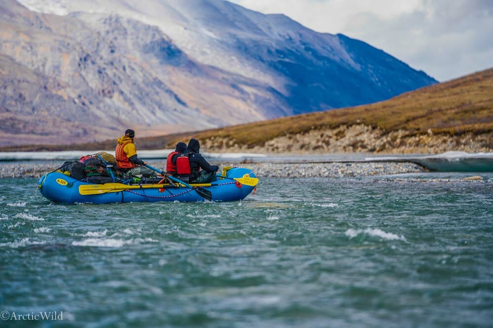 Rafting in the Arctic Refuge, Alaska