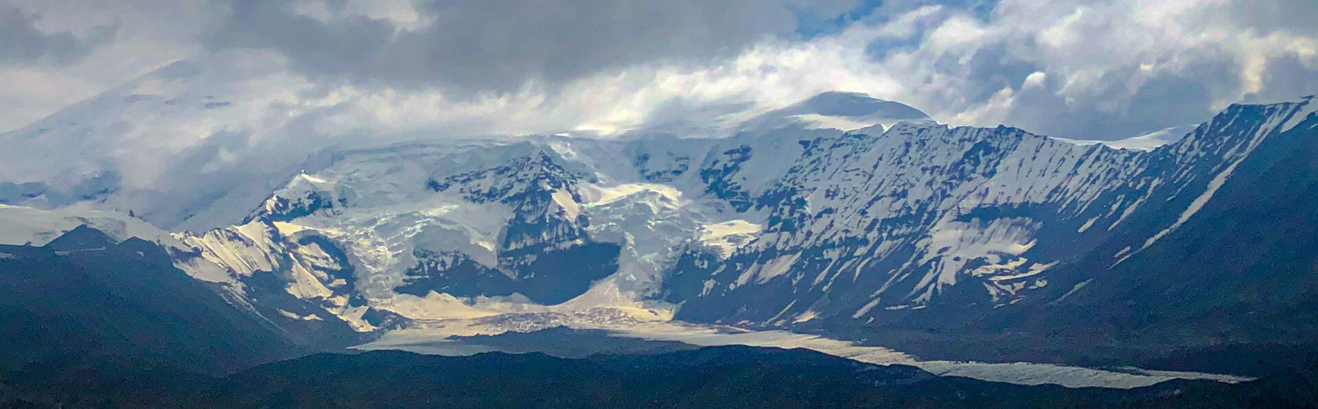 Glacier in Wrangell Mountains