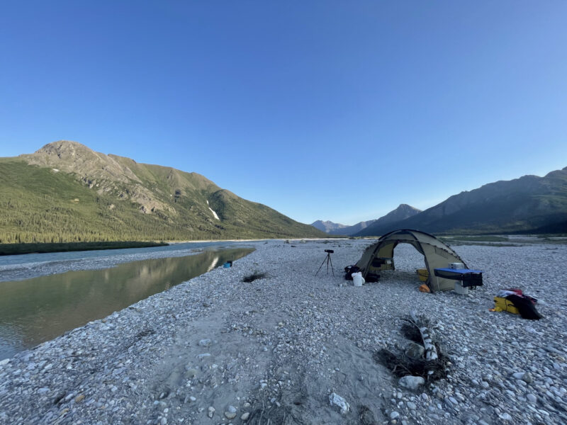 Camping in Gates of the Arctic National Park