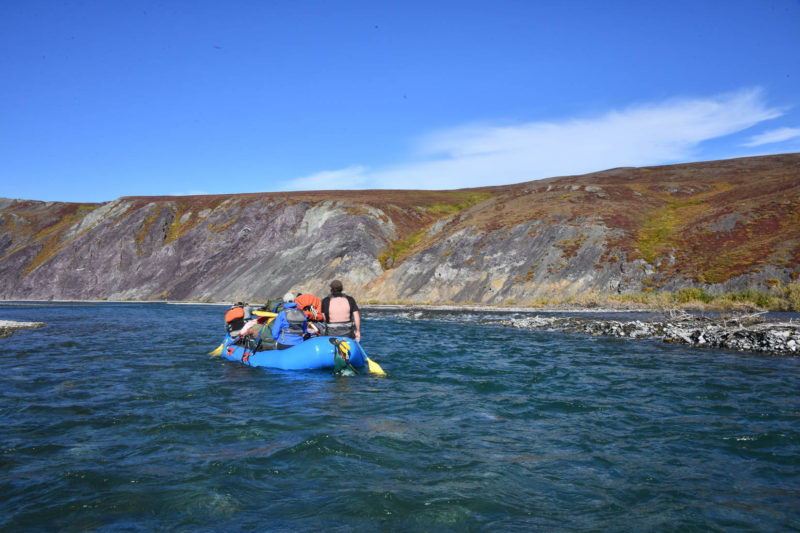 rafting the kongakut river Alaska