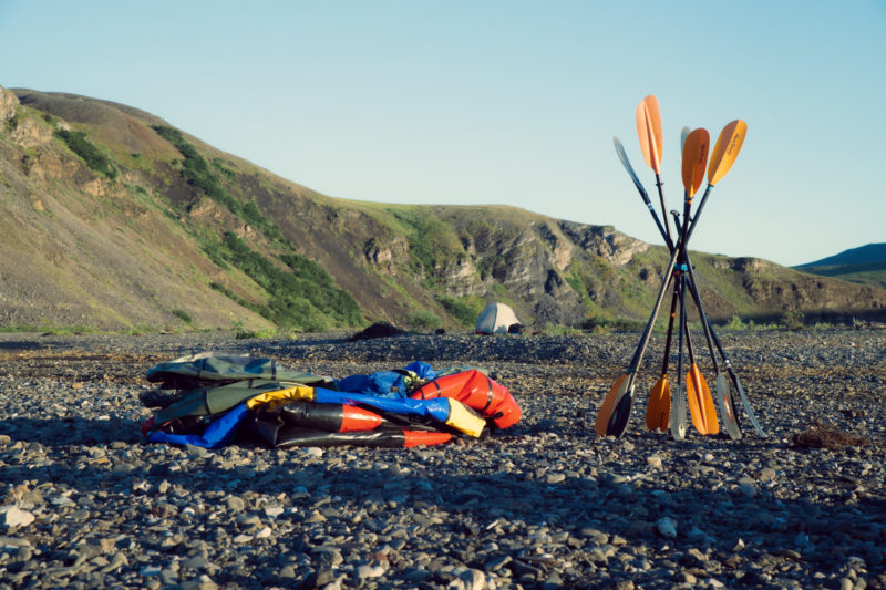 packrafting in the western arctic