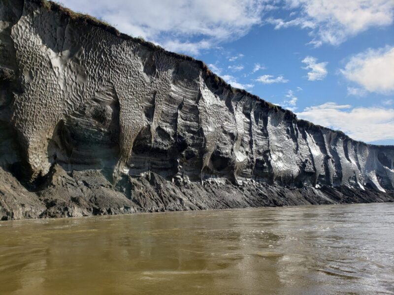 Permafrost Bluffs on the Colville River (Kuukpik River) NPRA Colville River Special Area